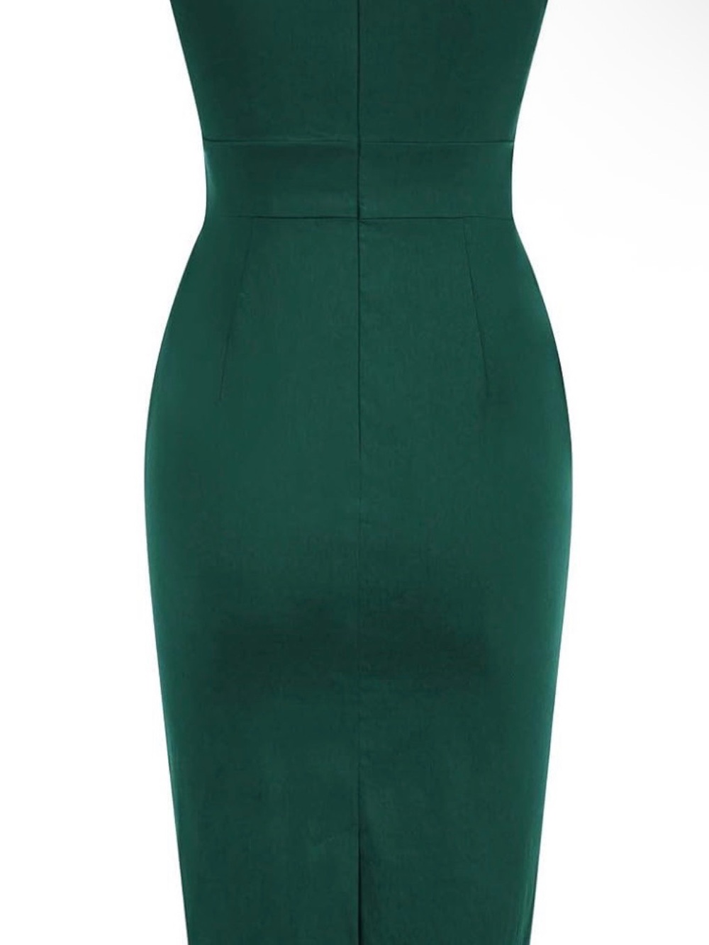 Classic Emerald Green Bodycon Dress